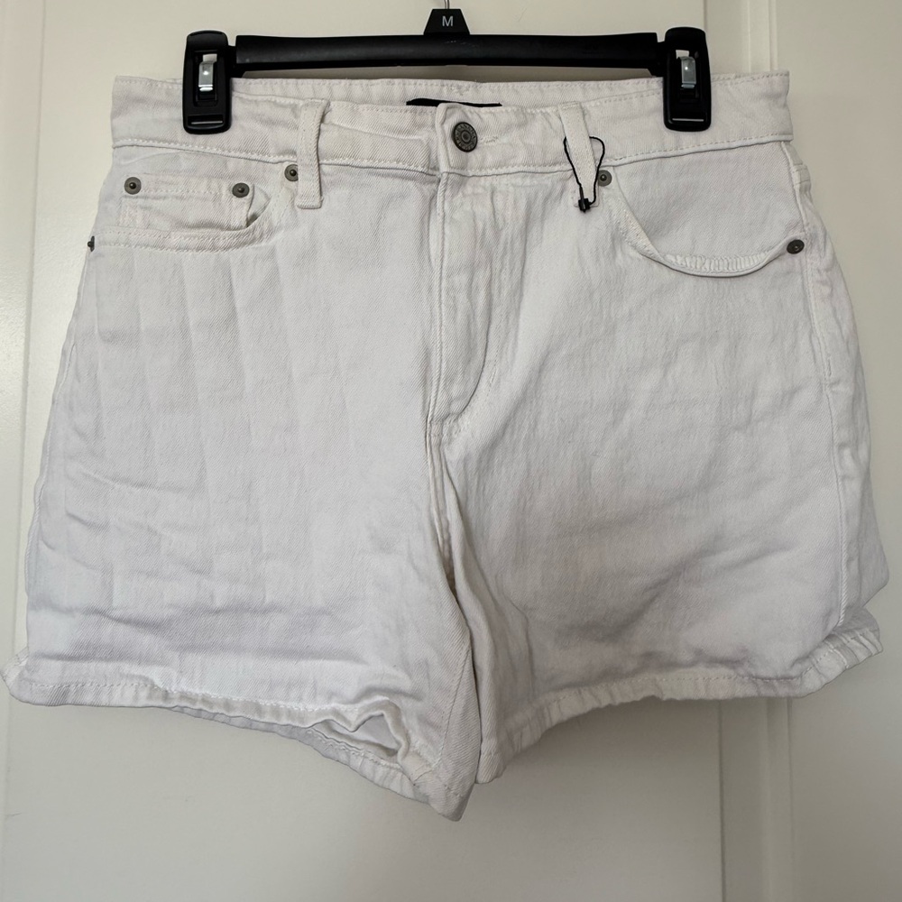 Banana Republic White Jean Shorts